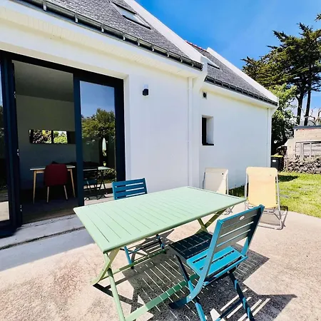 - Maison T2 Renovee Avec Jardin Clos, Proche Plages & Commerces, Parking, Wifi - Fr-1-478-285 Apartment Quiberon